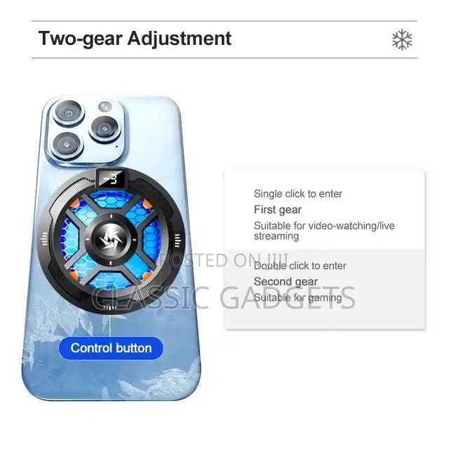 SL18 Magnetic Phone Cooler With Temperature Display