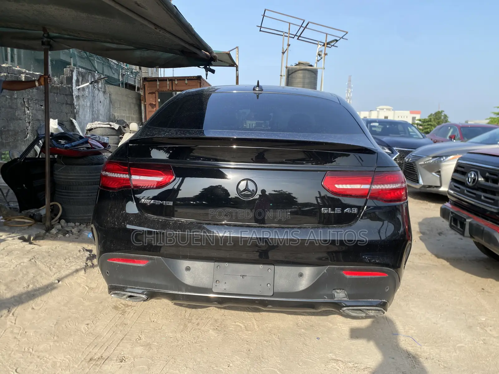Mercedes-Benz GLE-Class AMG GLE 43 4MATIC 2018 Black