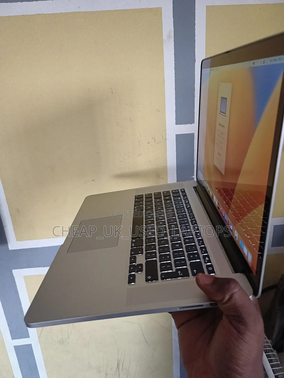 Laptop Apple MacBook Pro 2015 16GB Intel Core I7 SSD 512GB