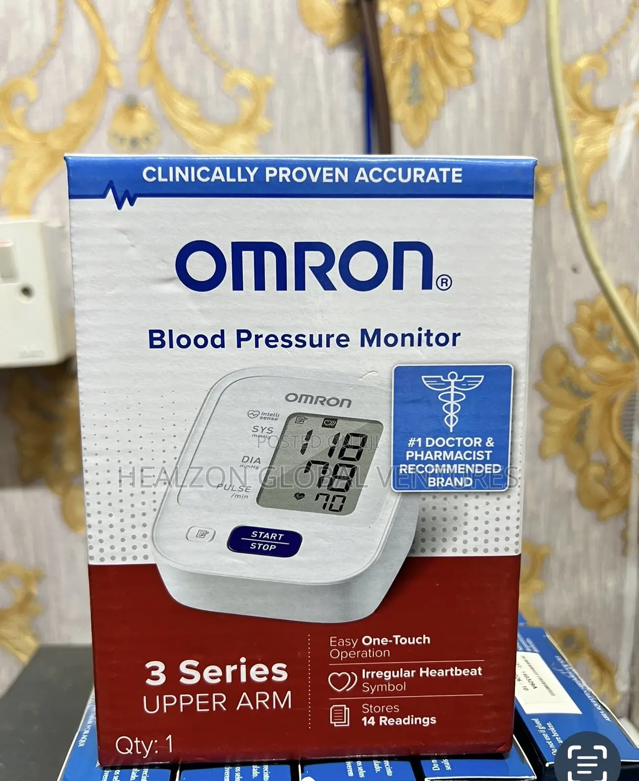 Omron Blood Pressure Monitor 3series
