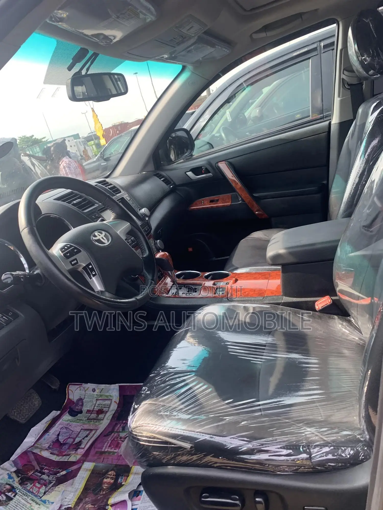 Toyota Highlander Limited 3.5l 4WD 2013 Gray