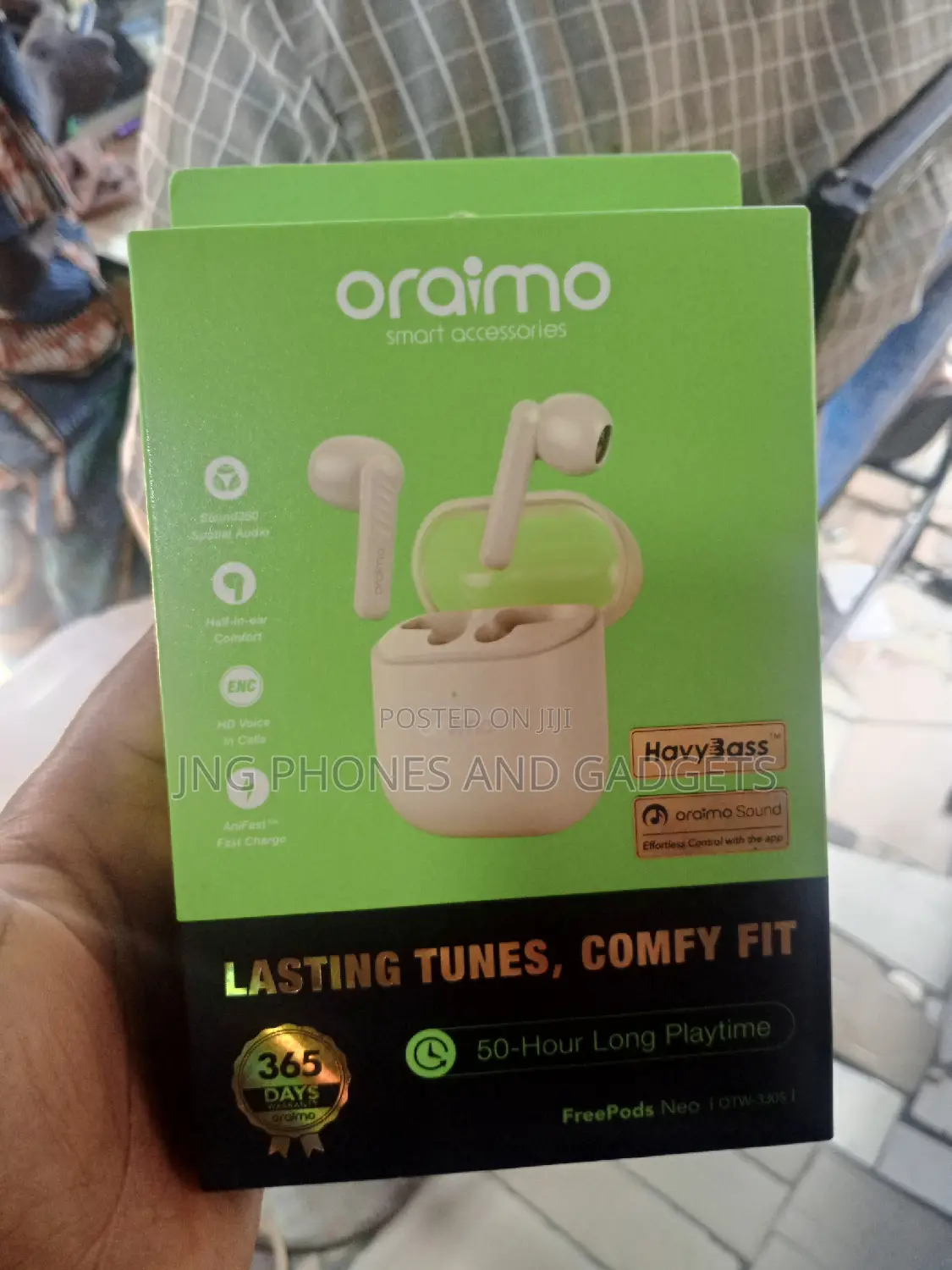 Heavy Bass Oraimo Freebud Neo
