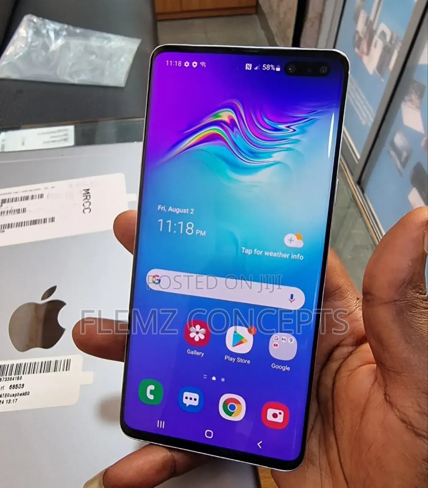 Samsung Galaxy S10 5G 256 GB Silver