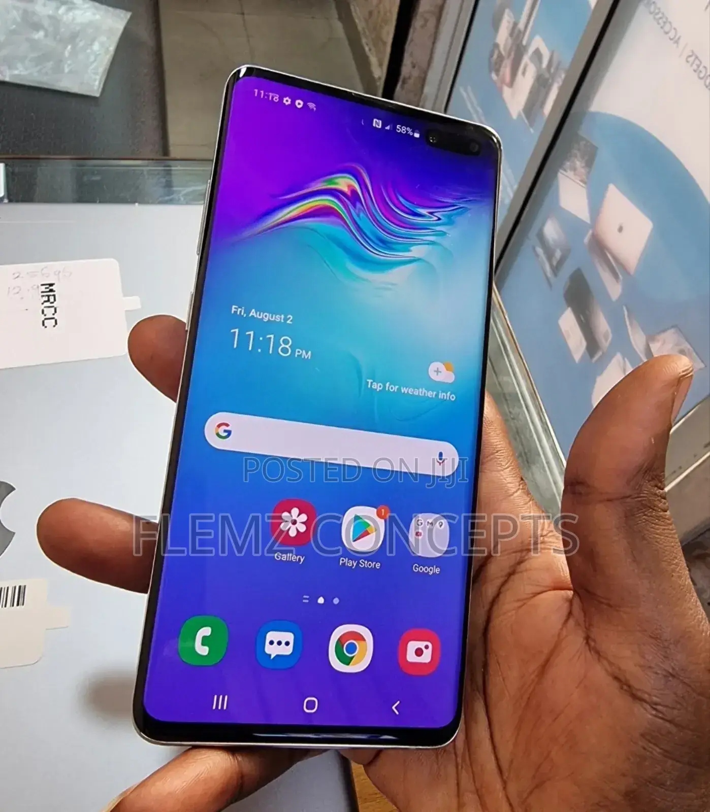 Samsung Galaxy S10 5G 256 GB Silver