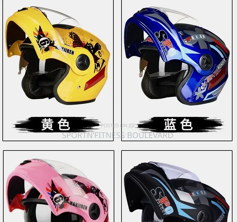 Riders Jawbreaker Motorcycle Helmet