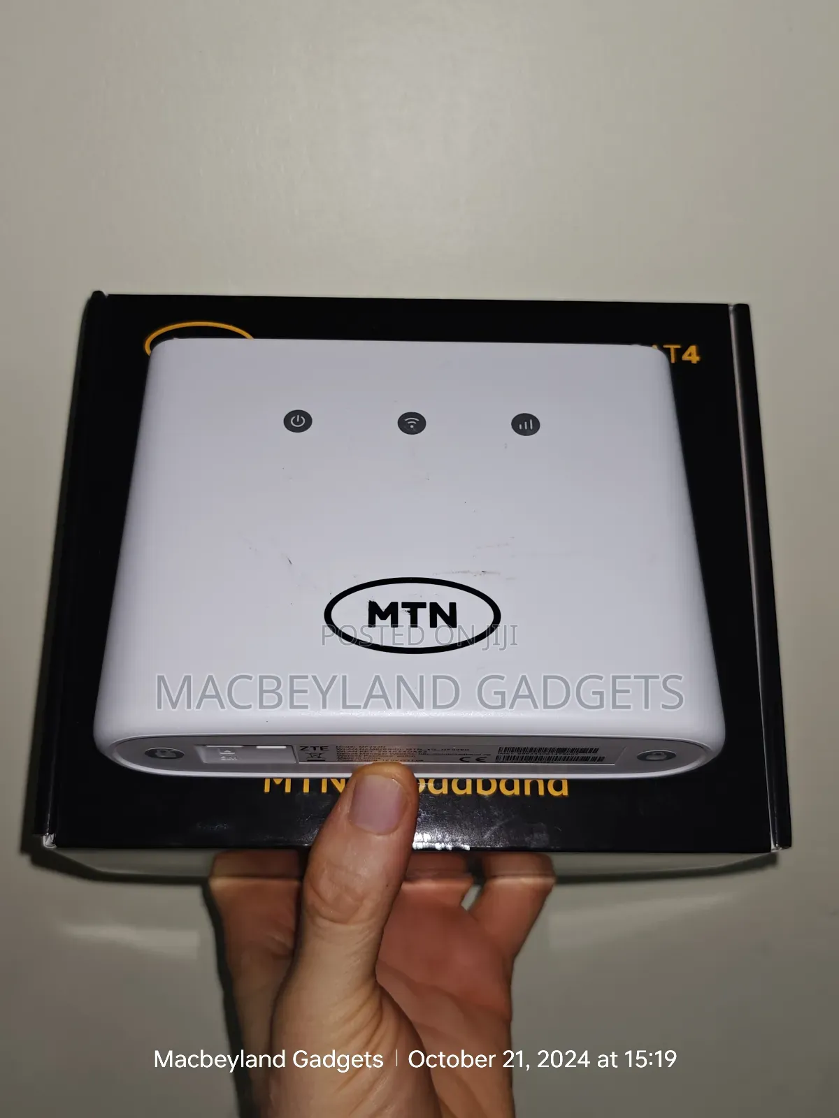 MTN Unlocked Router Without Power Bank.