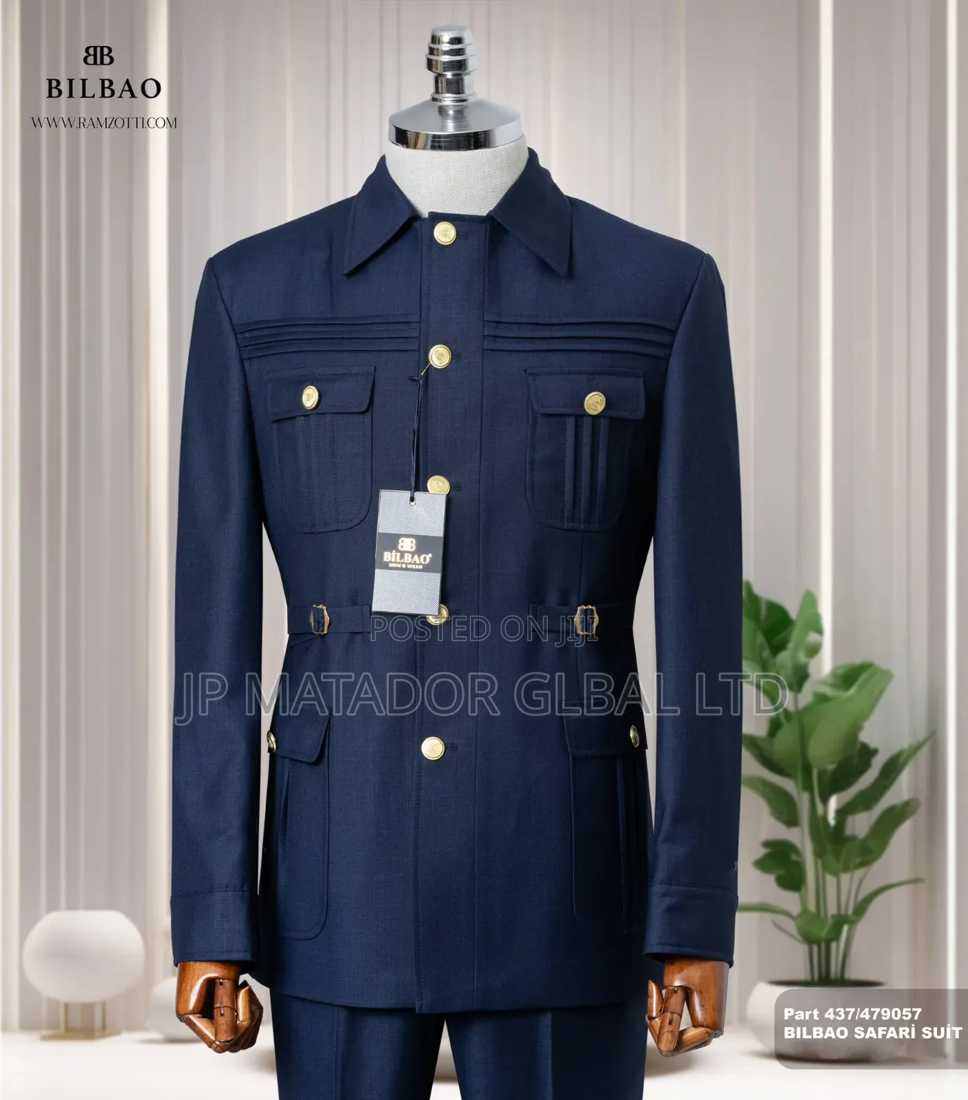New Arrival of Exclusive Bilbao Turkish Safari Suits 48 58