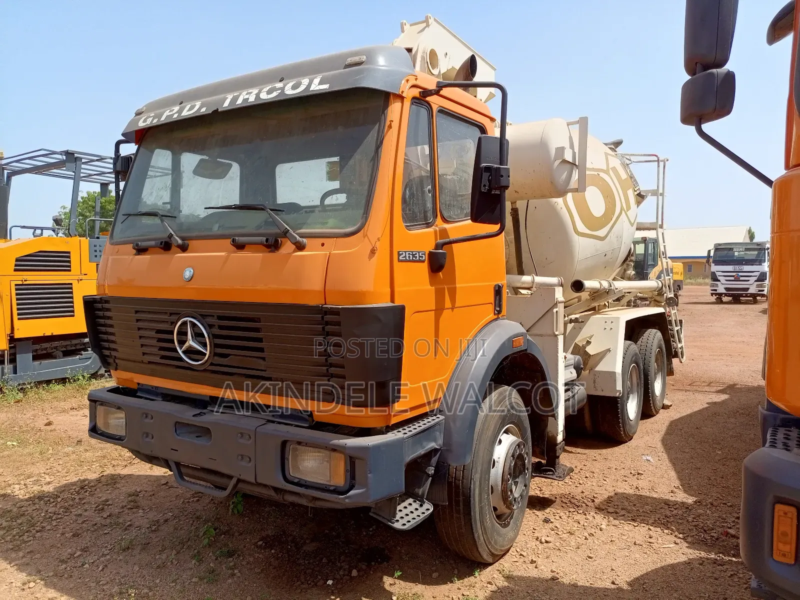 Mercedes Benz Actros Concrete Mixer.