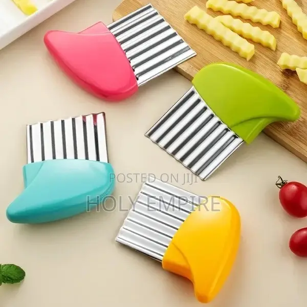 Stainless Steel Wavy Knife Potato Cutter Chips French