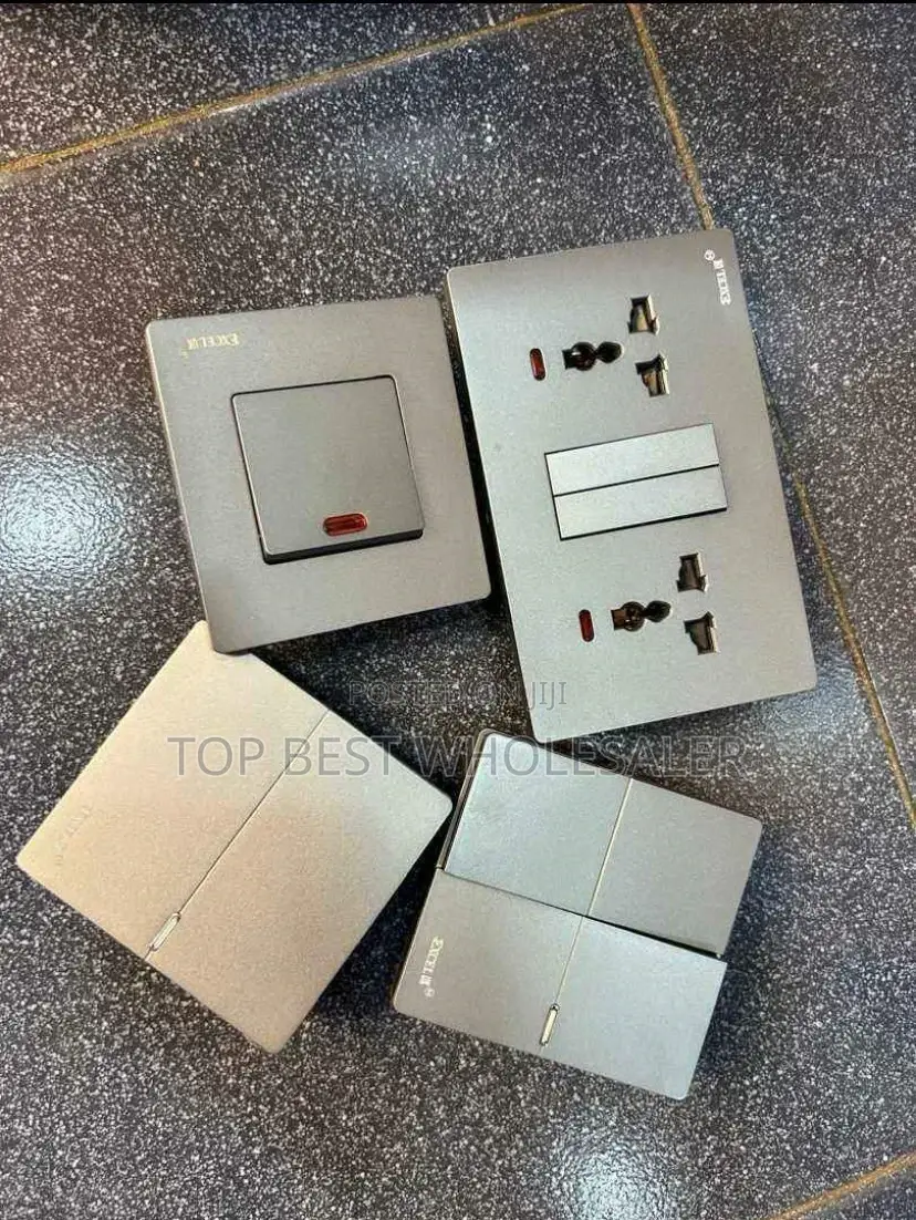 Modern Light Switches and Socket