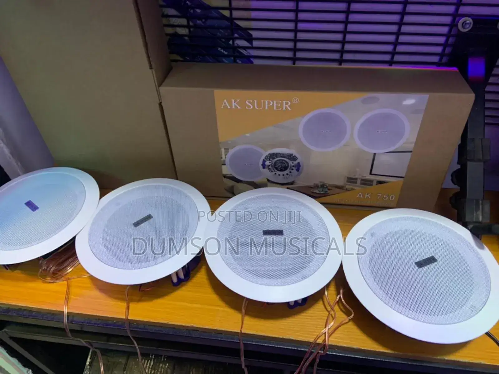 Ceiling Speakers 4in1 Wireless With Bluetooth Ak Super