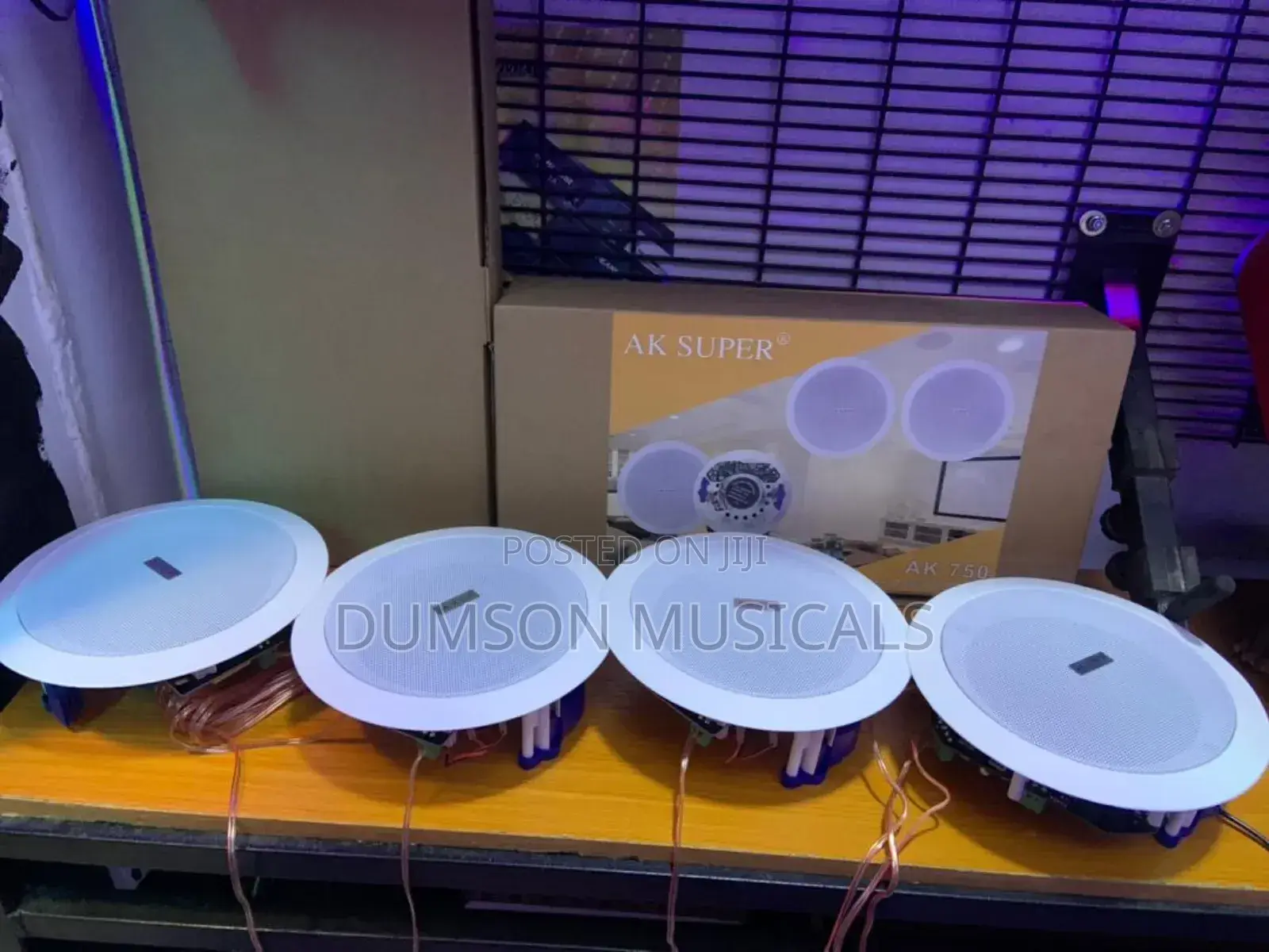 Ceiling Speakers 4in1 Wireless With Bluetooth Ak Super