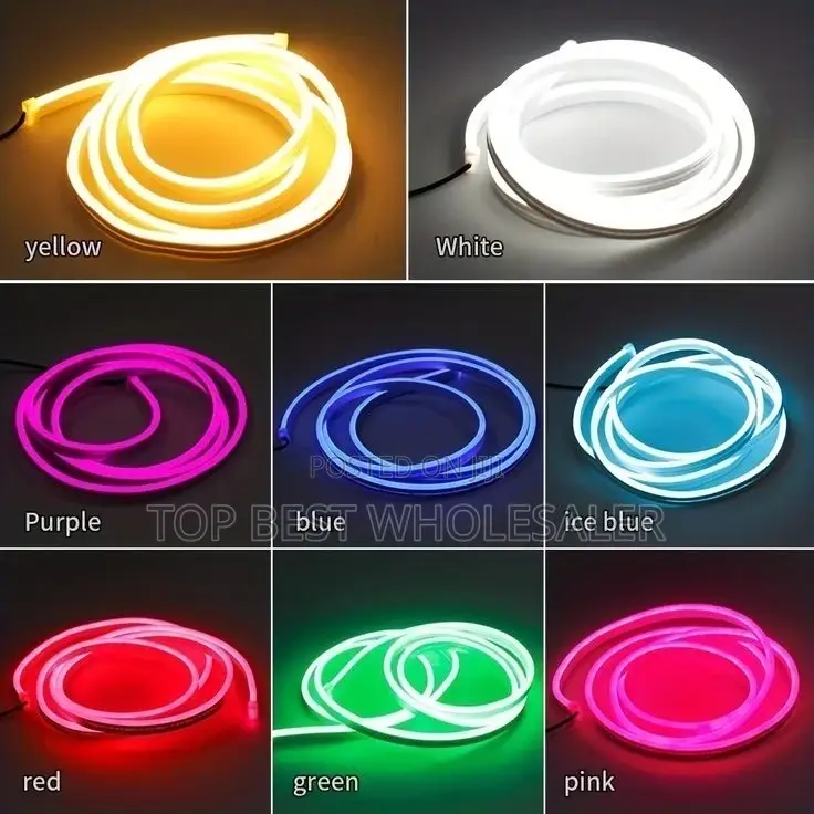 Modern Neon Rope Light Meter