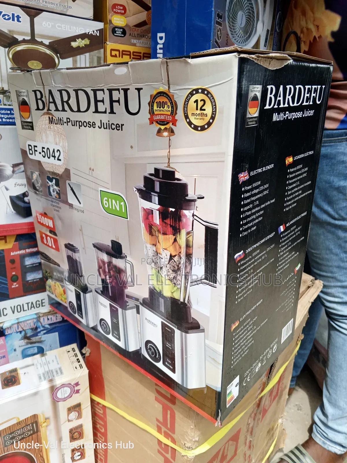Bardefu High Quality Blender 9000W