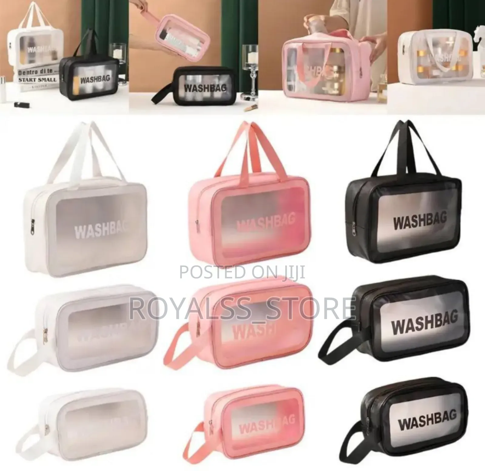 3in1 Makeup Bag/Travel Storage Toiletry Cosmetic Bag