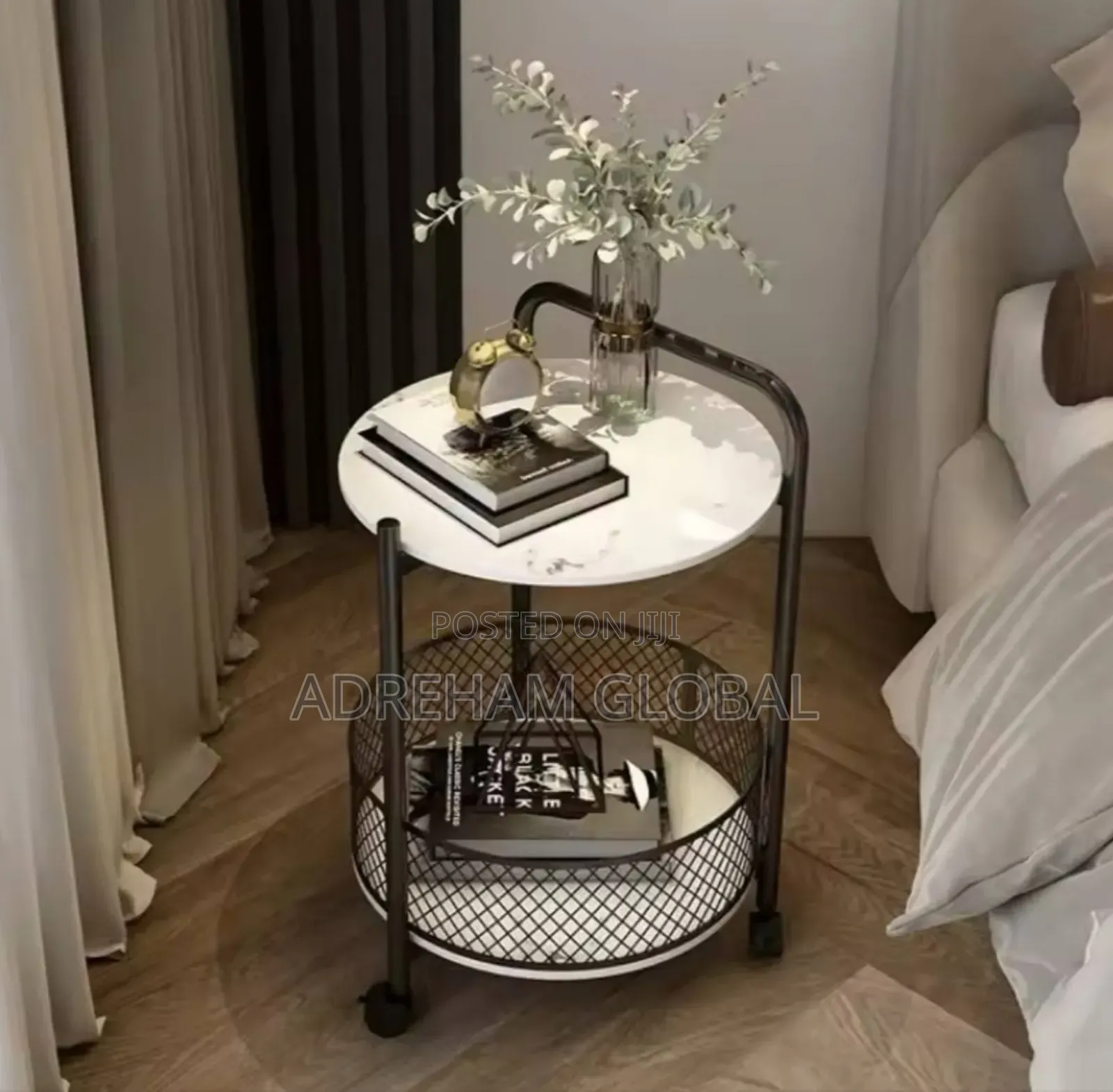 Nordic Style Side Table: Modern Minimalist Coffee Table