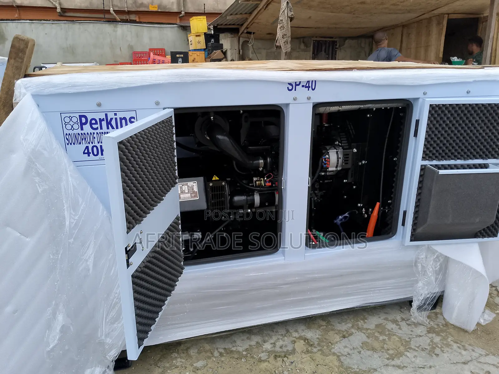 Very-Efficient 40kva Sondproof Perkins Generator