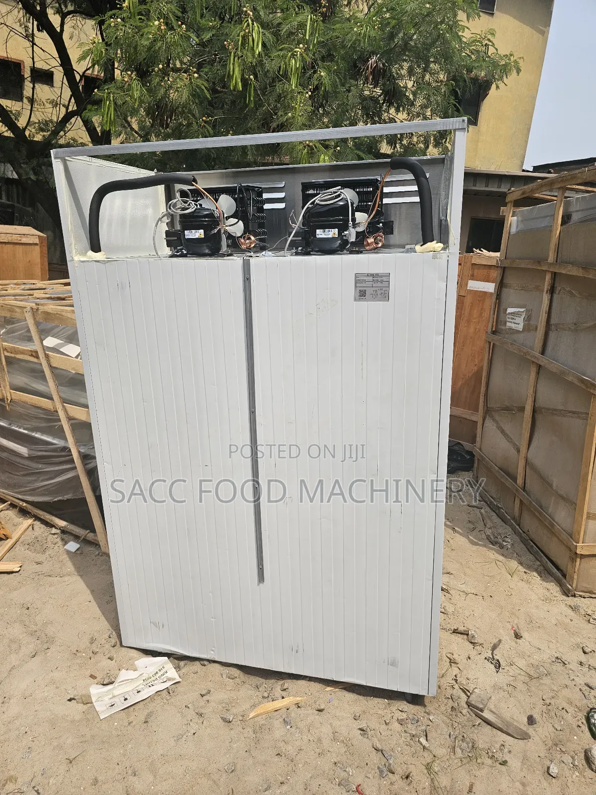Industrial Stainless 4 Doors Fridge And Freezer