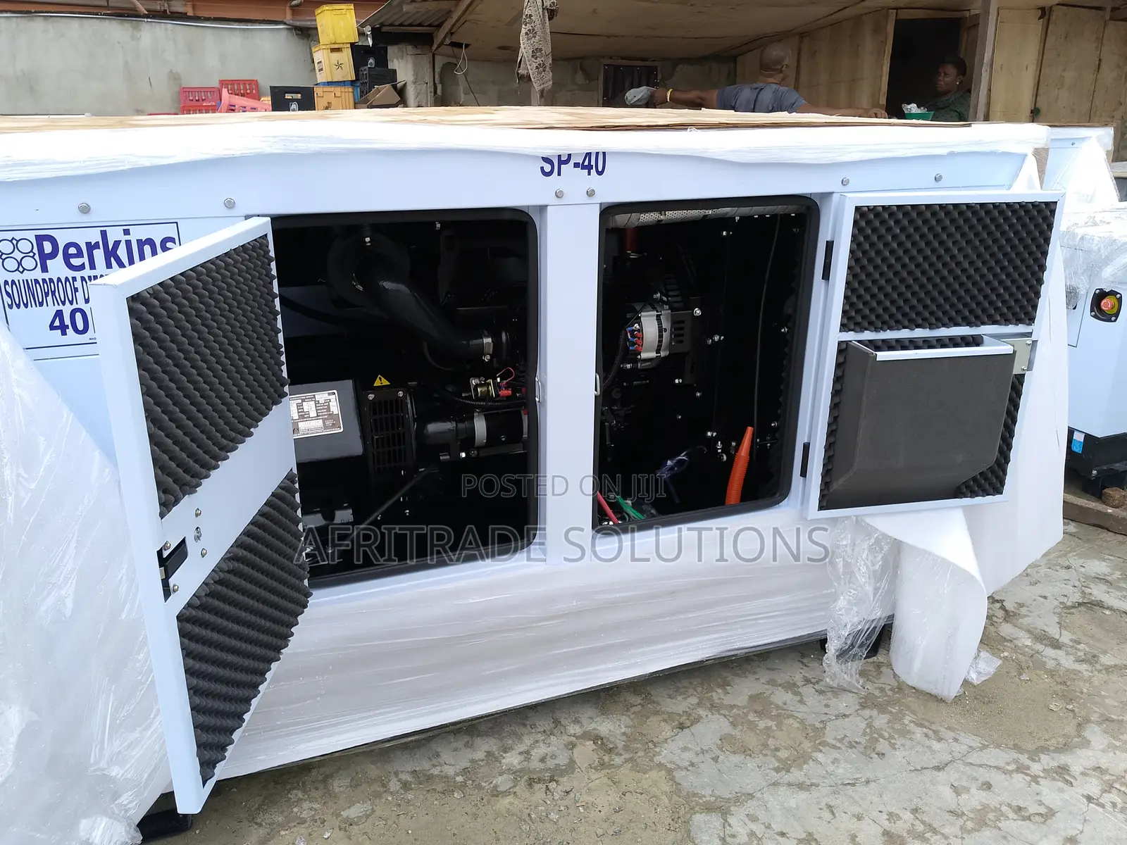 Highly Industrial 40kva Soundproof Perkins Generator
