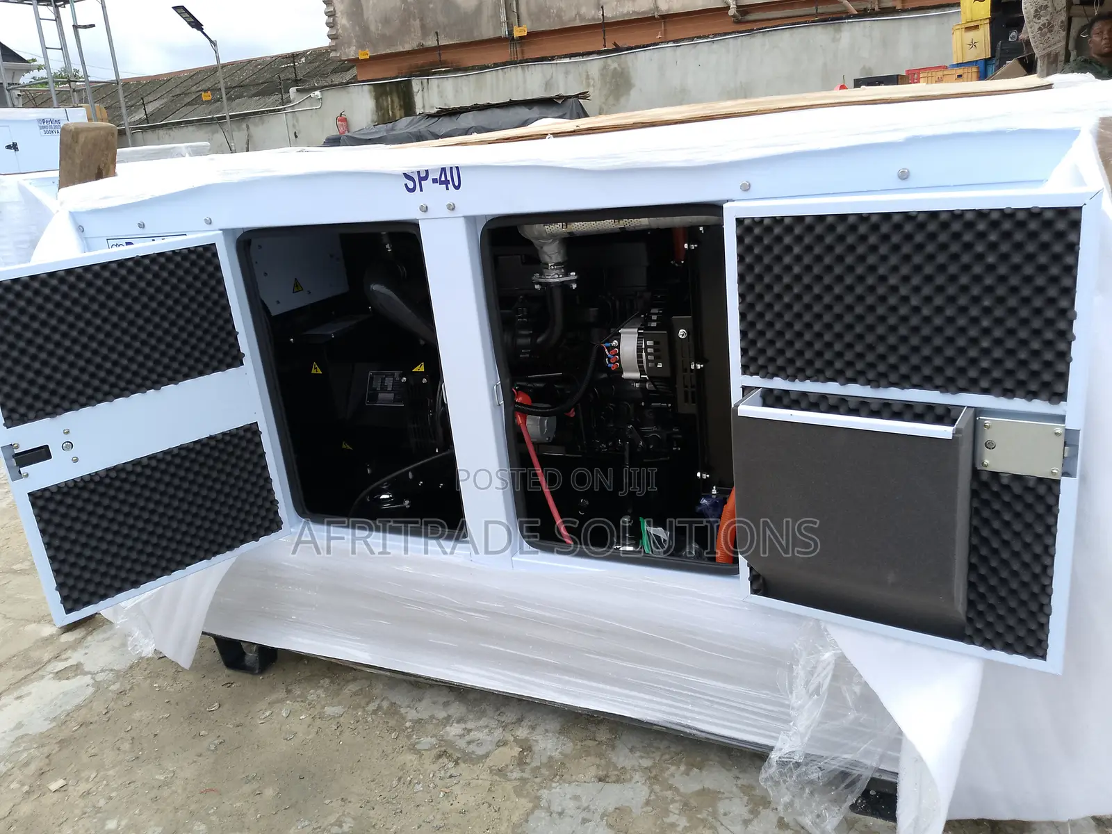 Top Notch 40kva Soundproof Prekins Generator