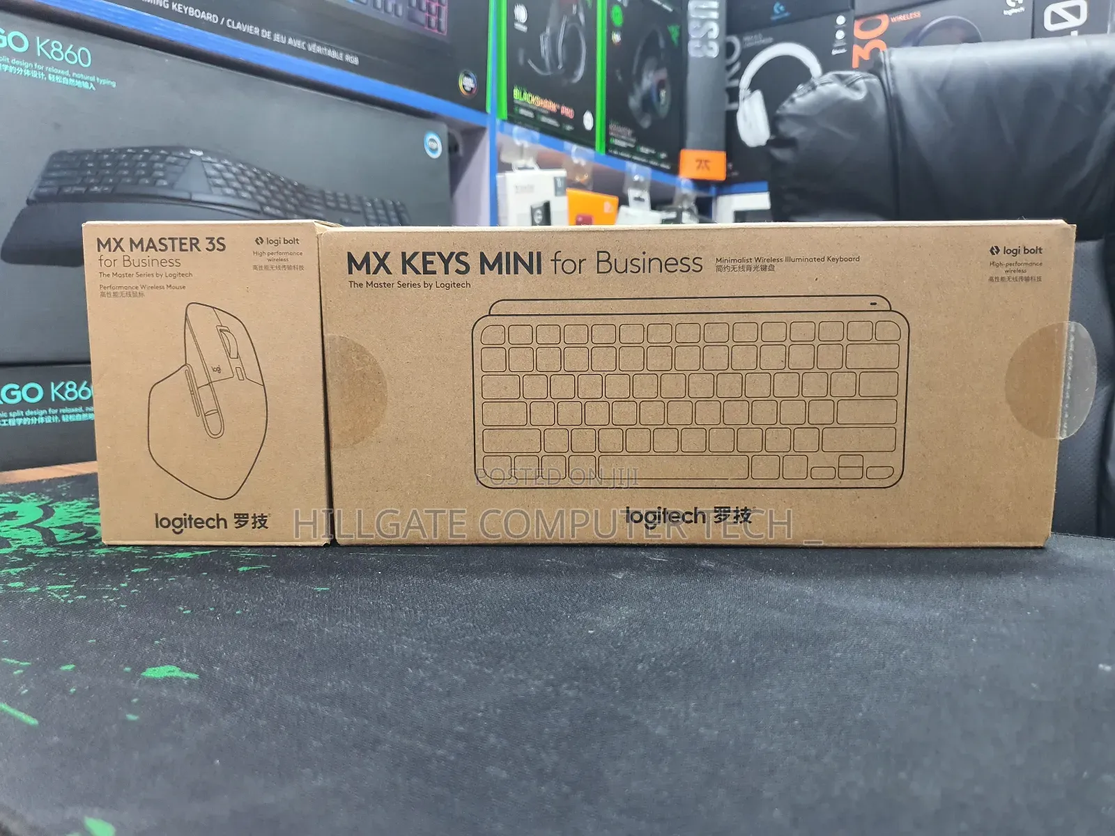 Logitech Mx Keys Mini and Master 3s for Business