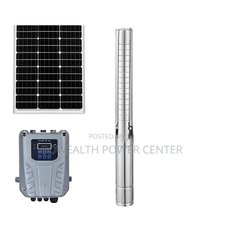 Ac/Dc Submersible Solar Pump 3hp