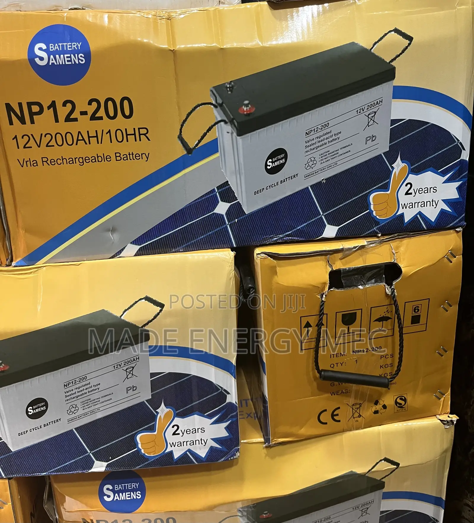 Samen Rechargeable Battery 200ah