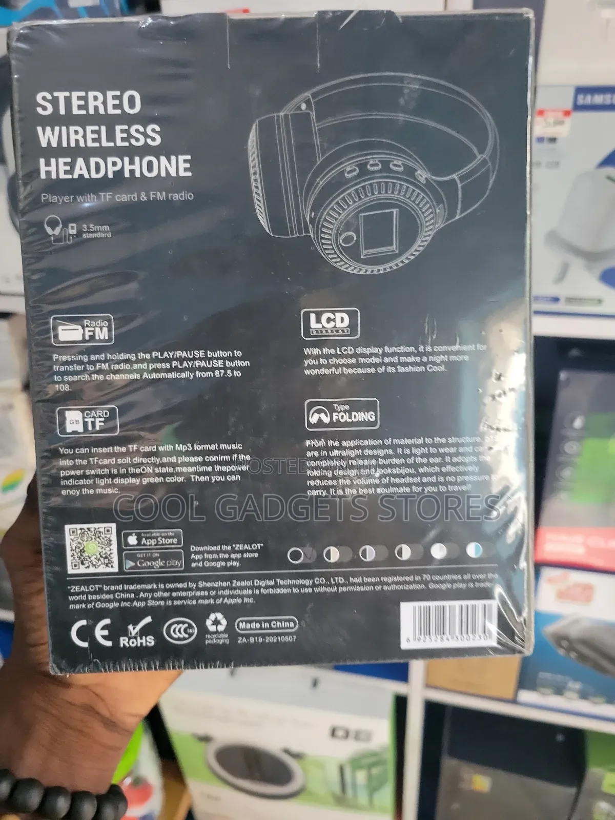 Zealot B19 Wireless Bluetooth Headset Stereo Headphones