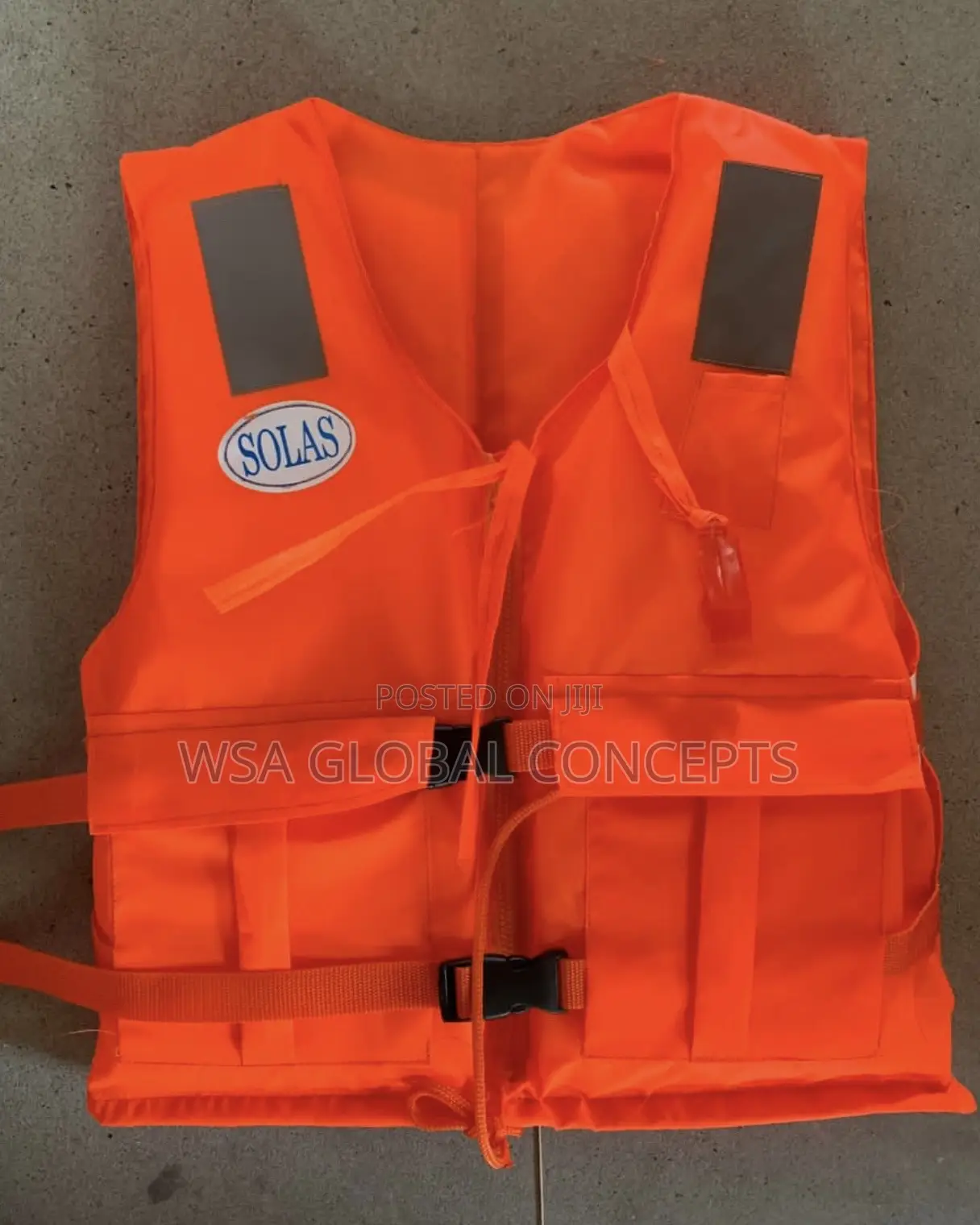 Solas Orange Safety Life Jacket