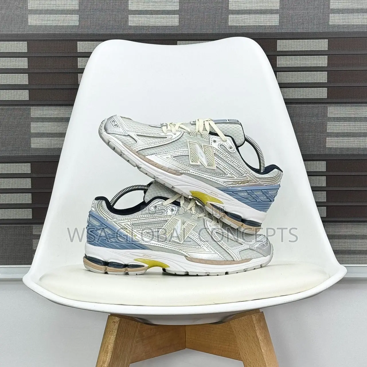 Kith X New Balance 1906R White Blue
