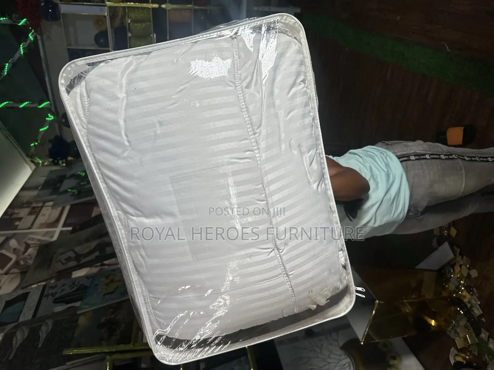 High Quality 6x7 Bedsheet and Duvet With 4 Pillow Covers