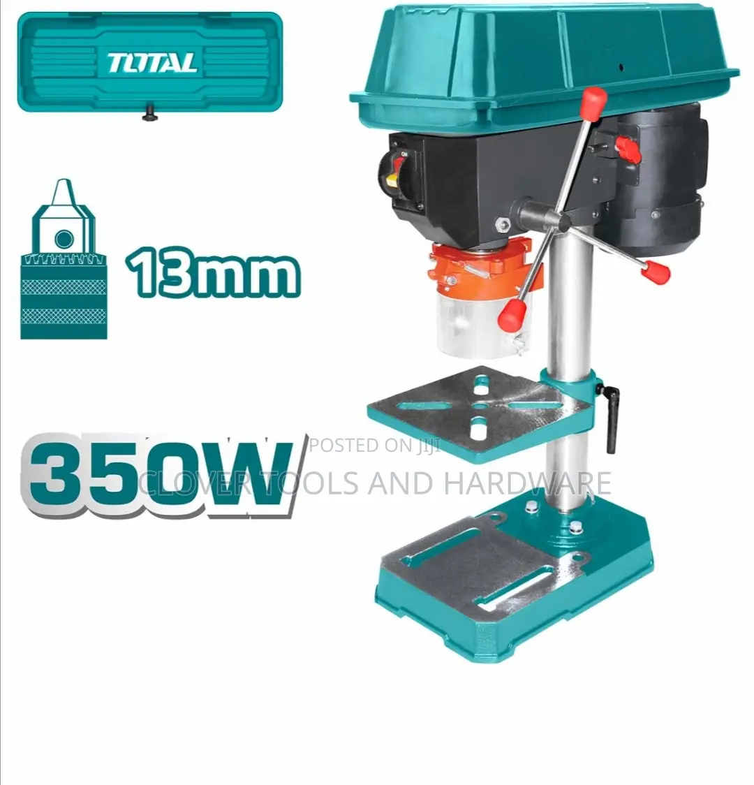 Total Drill Press 350w (Tdp133501) 13mm