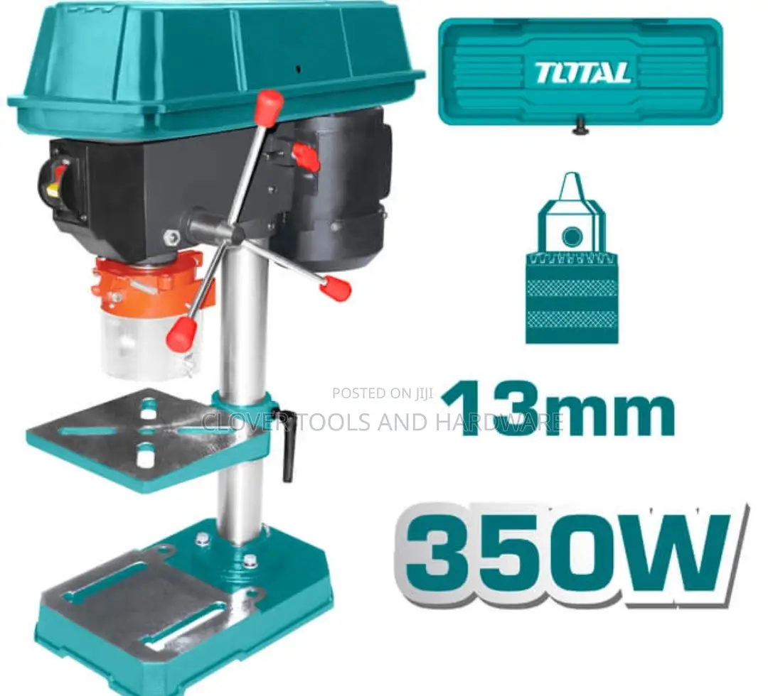 Total Drill Press 350w (Tdp133501) 13mm
