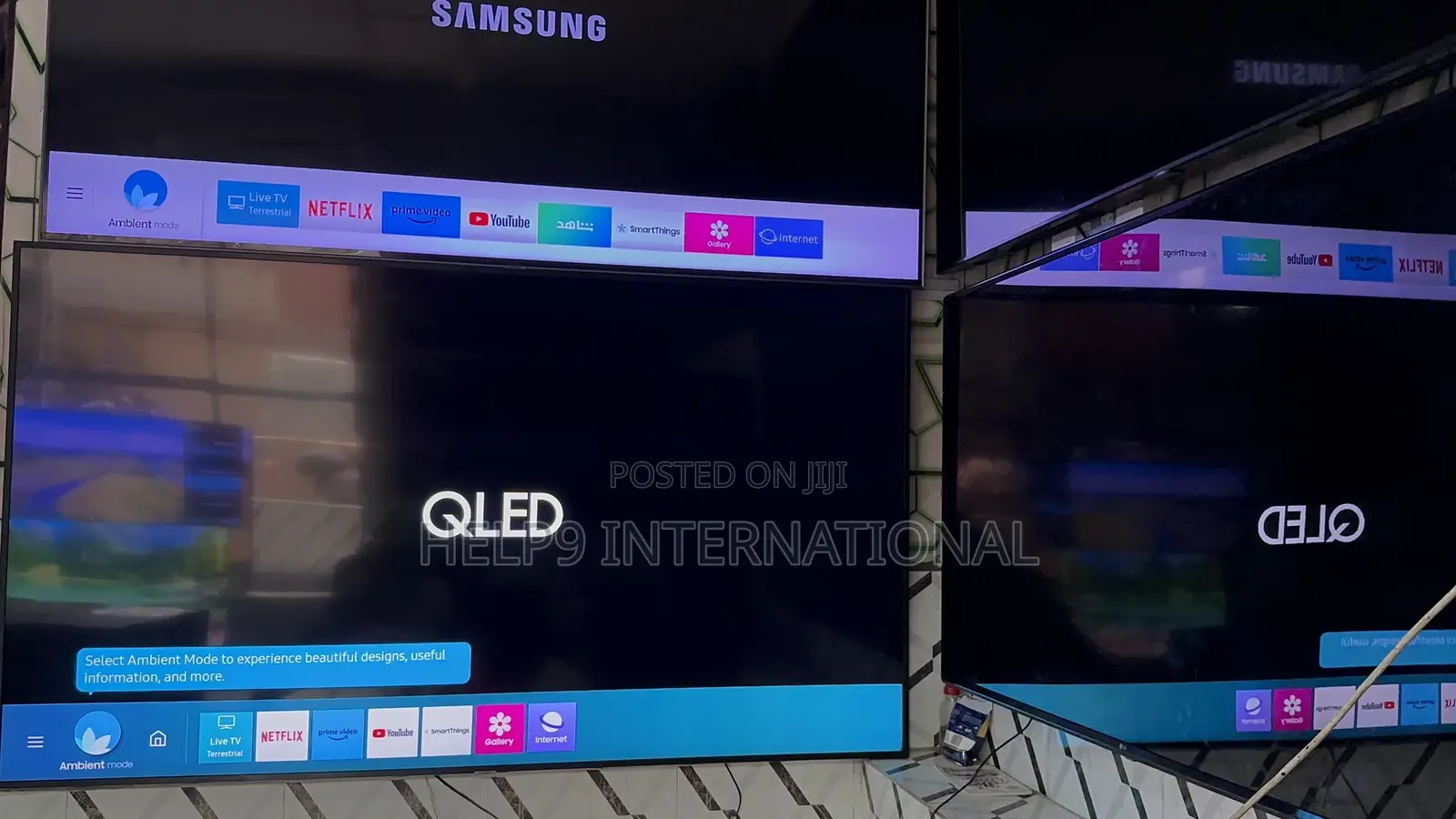 82 “ Classic Samsung QLED UHD Tv With Alexa Built-In