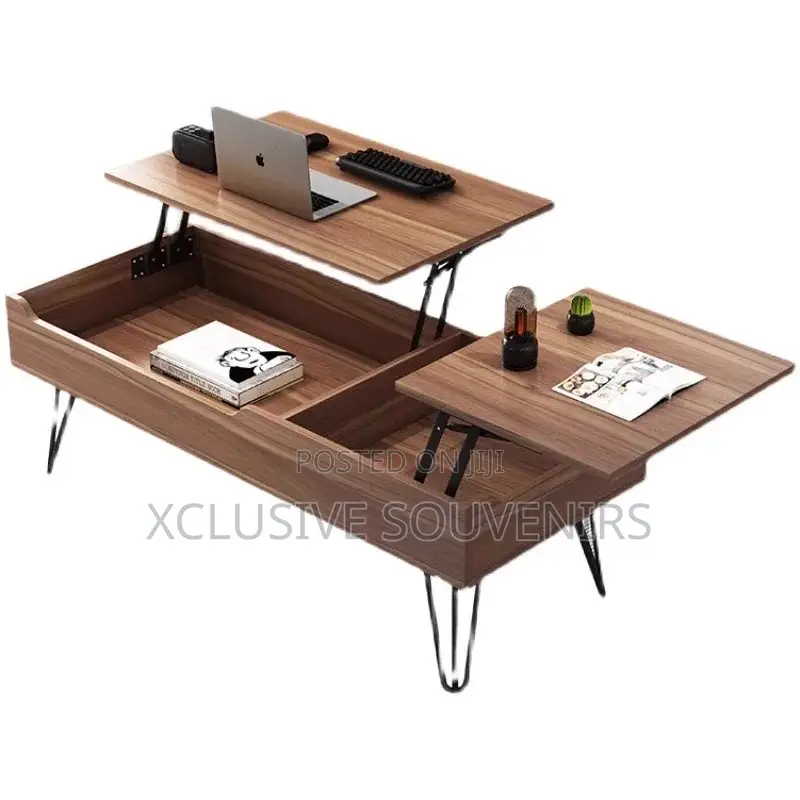 Modern Multifunction Wood Lift Top Coffee Table