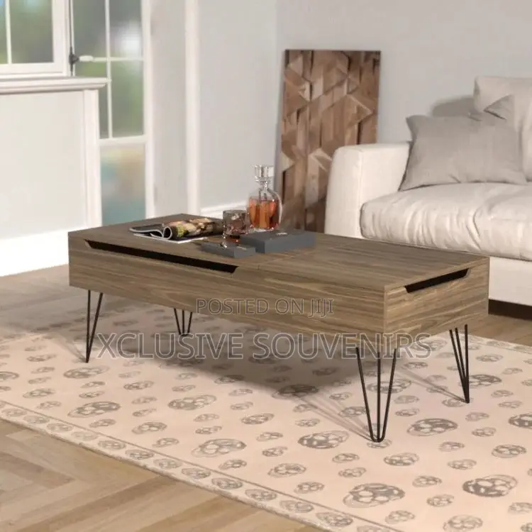 Modern Multifunction Wood Lift Top Coffee Table