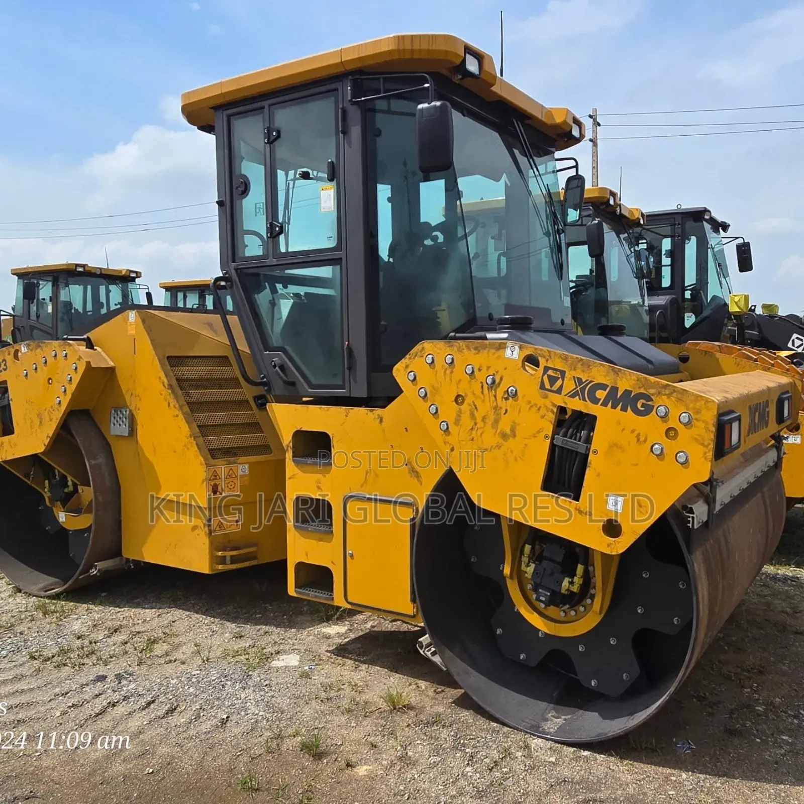 Brand New XCMG Xd123 Vibratory Roller