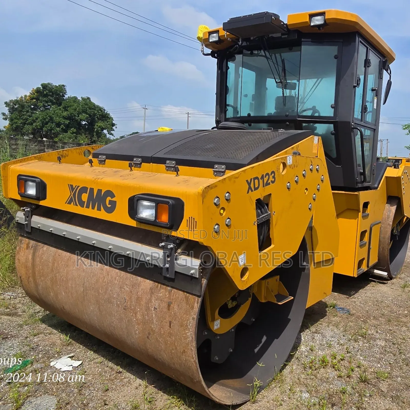 Brand New XCMG Xd123 Vibratory Roller