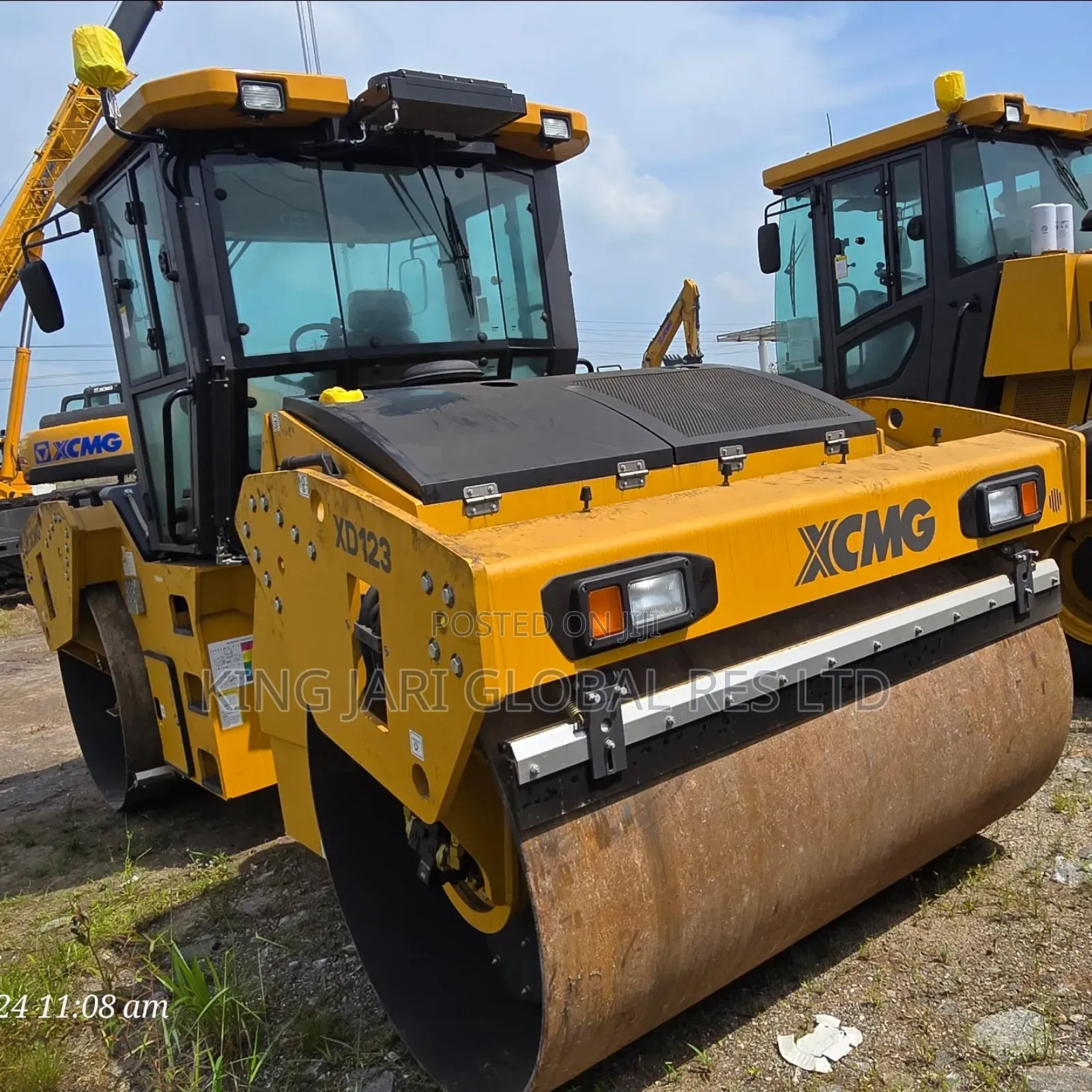 Brand New XCMG Xd123 Vibratory Roller