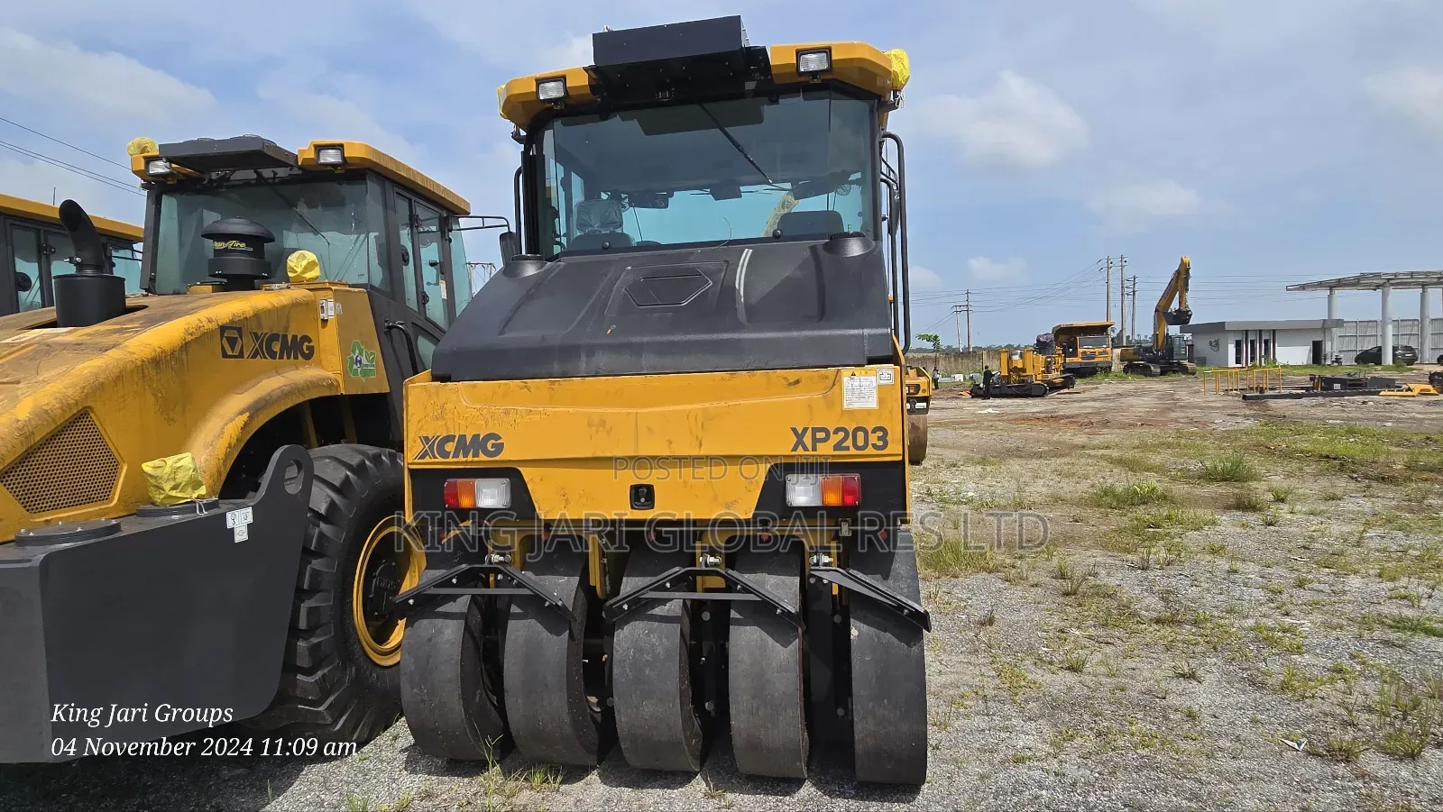 Brand New XCMG Pneumatic Tyre Roller