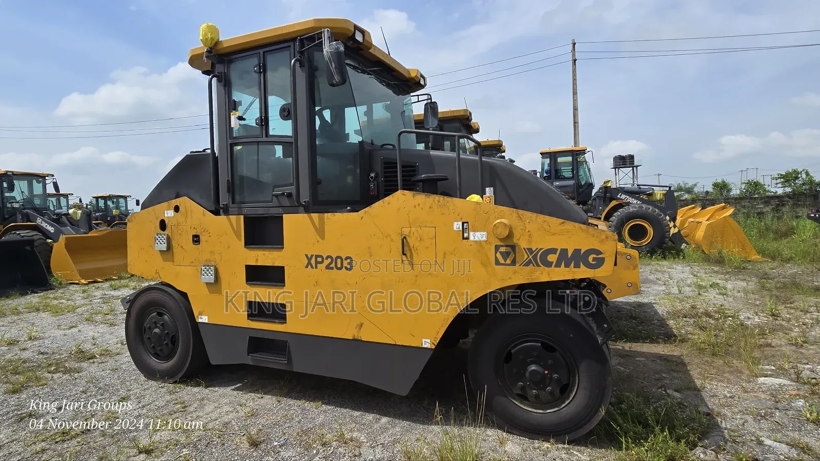 Brand New XCMG Pneumatic Tyre Roller