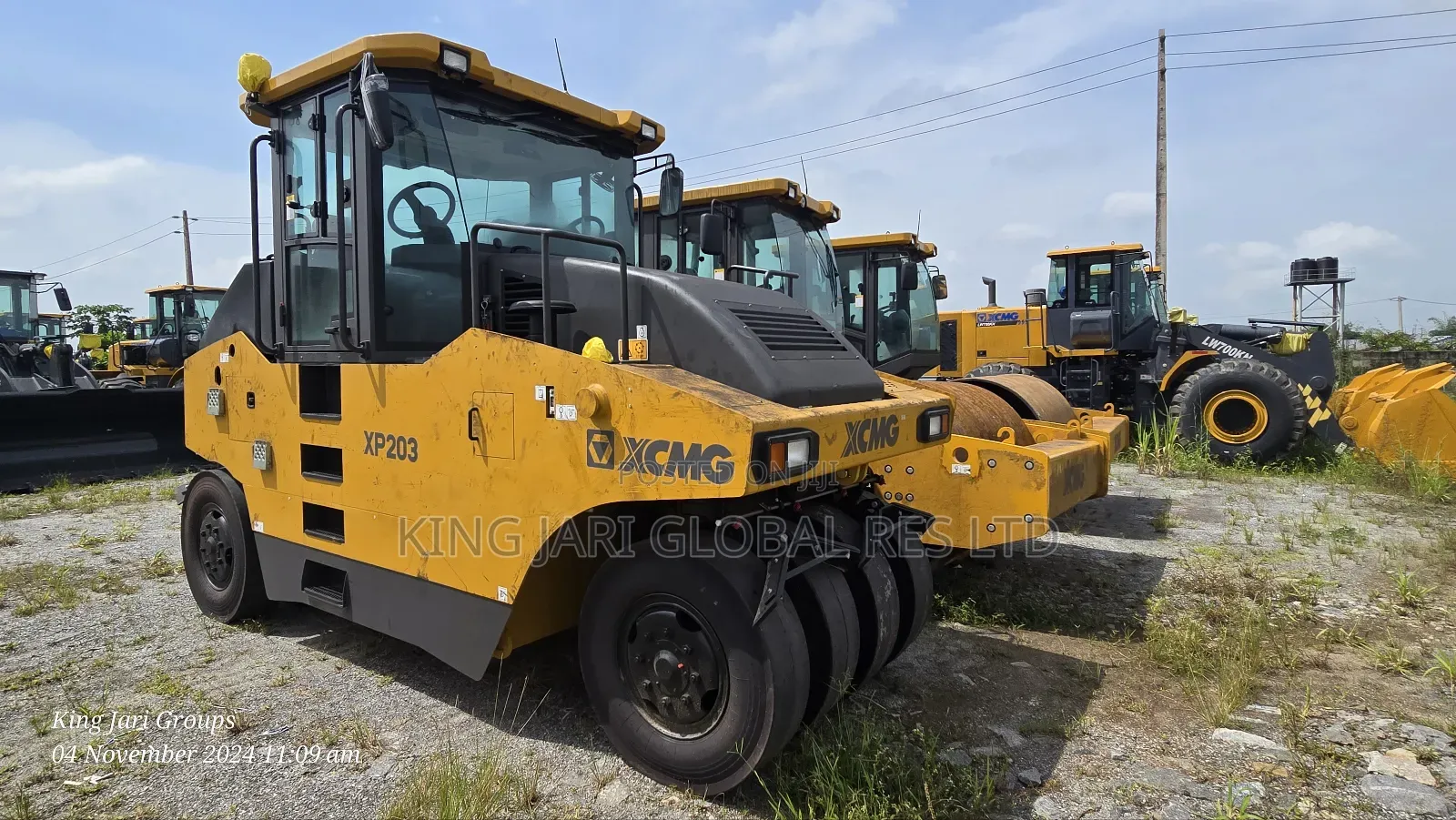 Brand New XCMG Pneumatic Tyre Roller