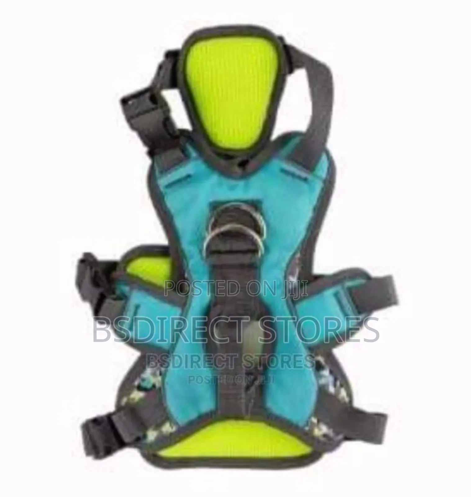 3 Peaks Lime Blue Small Ultra Fit Excursion Dog Harness