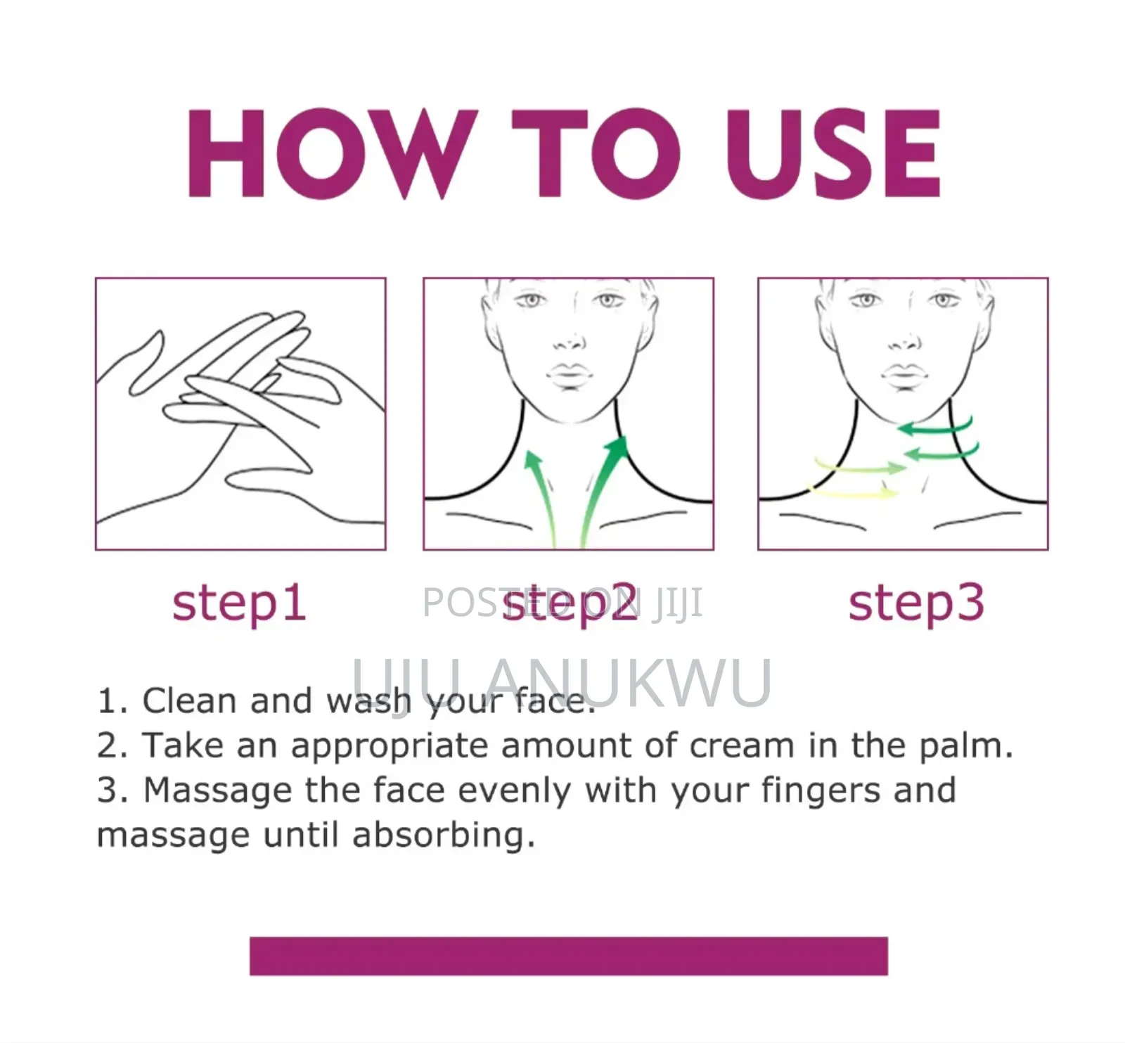 Hydrolyzed Collagen Cream for Face and Neck