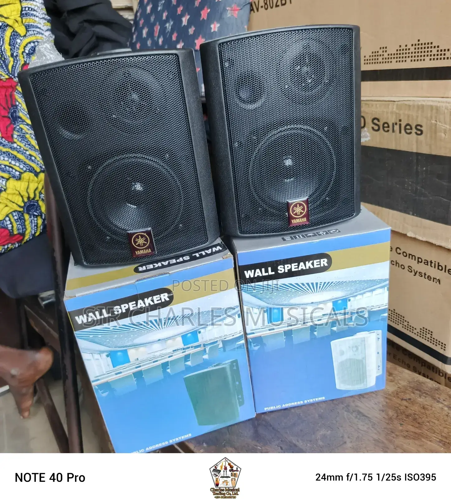 High Quality Yamaha 2ways Wall Mount Speaker