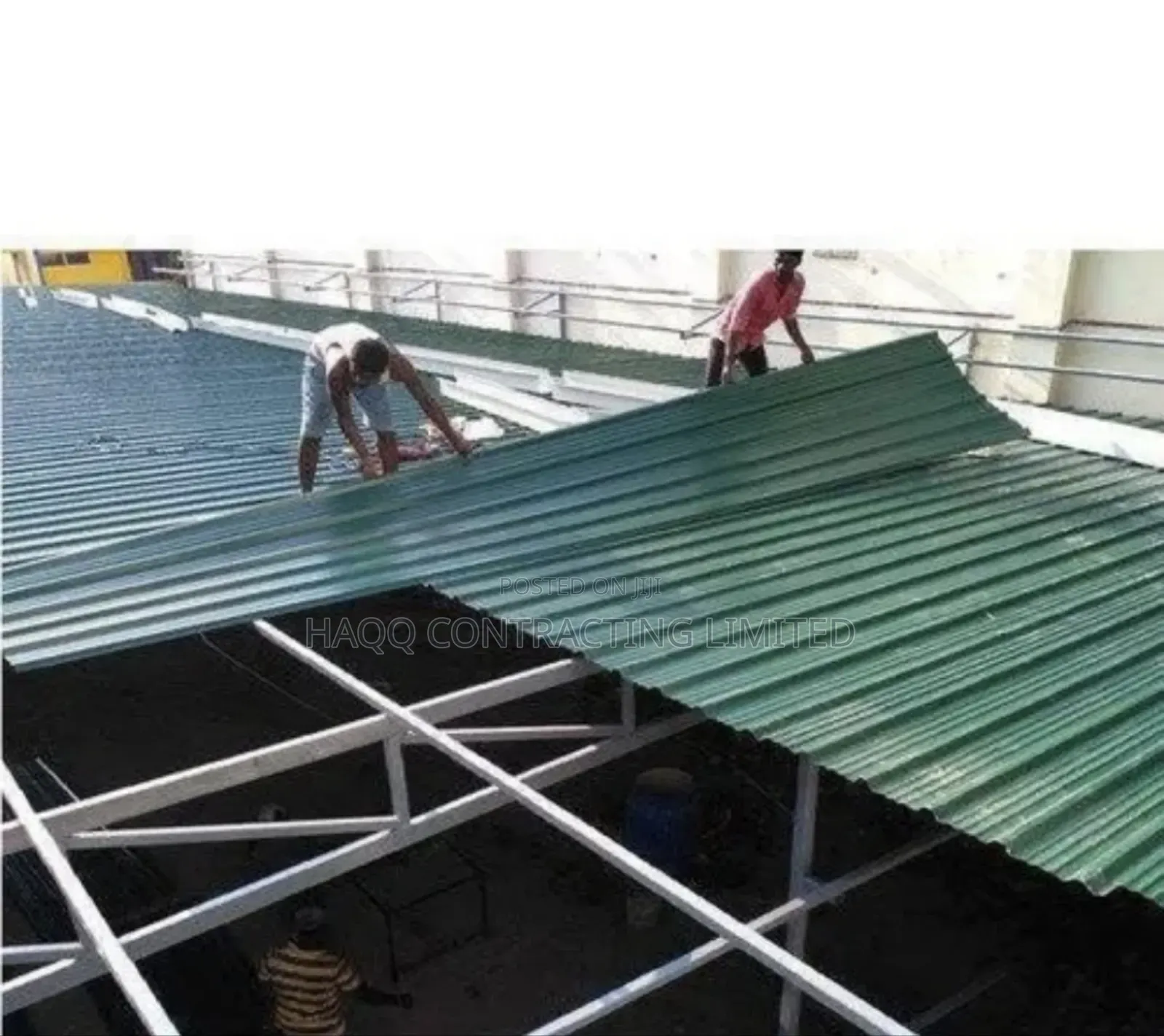 Terraced Shed Roof Fabrication Service
