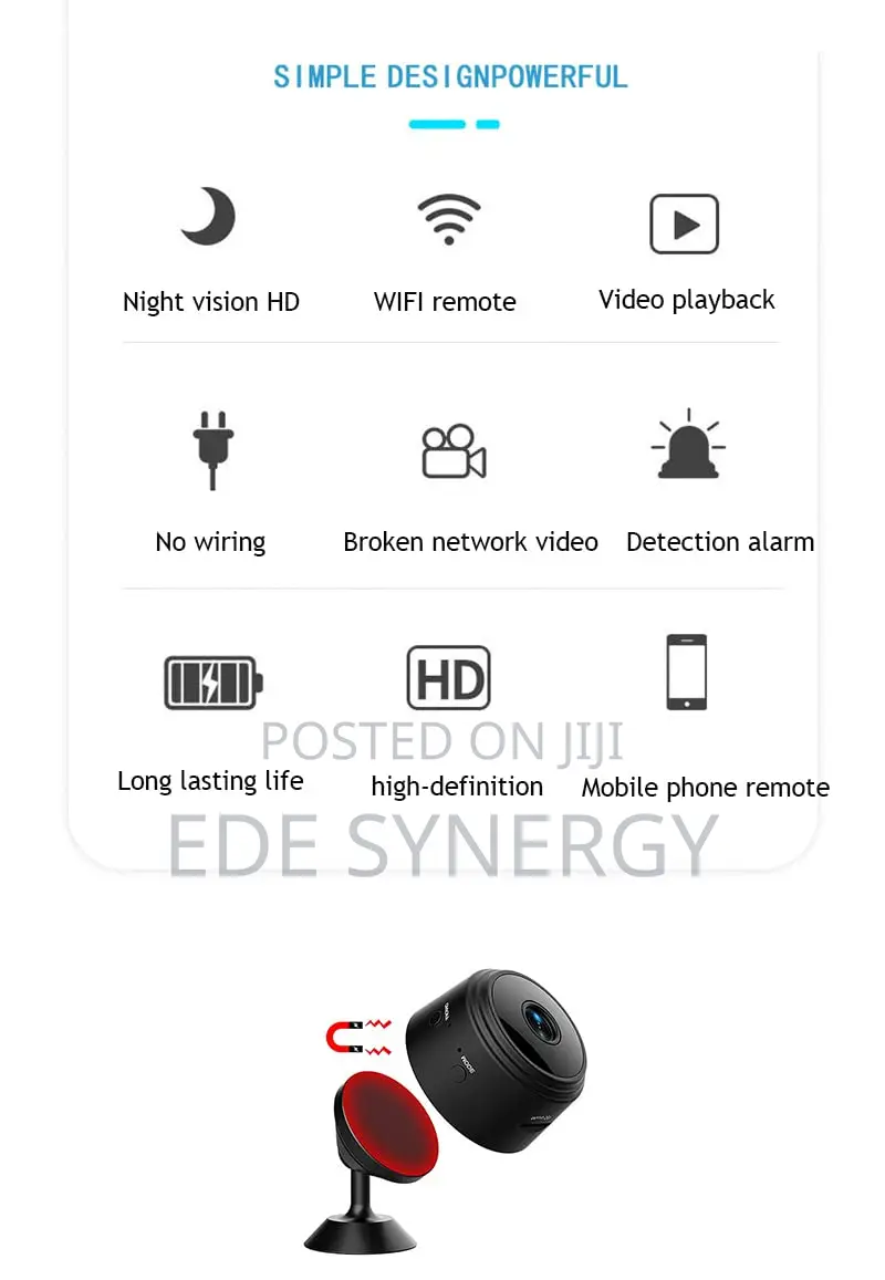 A9 Wireless Mini Camera Hd 1080p Wifi Car Home Car Camera