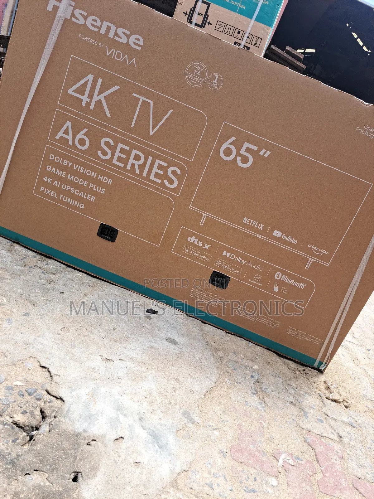 65" Inches Smart Television(Hisense)