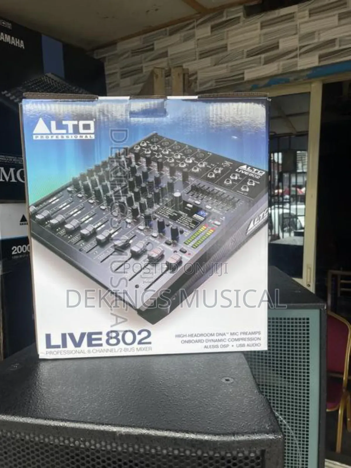 Alto Professional Live 802 8 Channels Mixer DSP USB