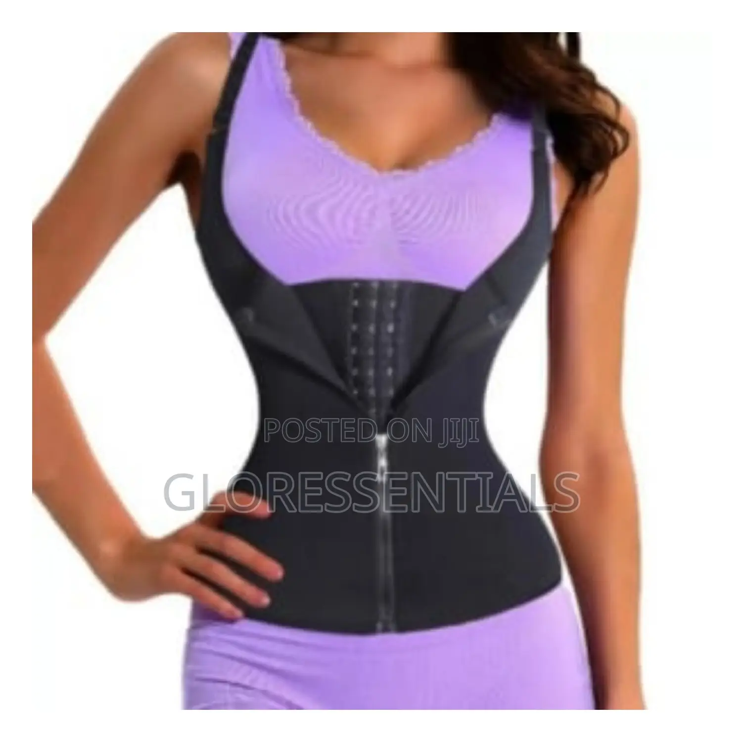 Sexy Body Shaper With Zip Up
